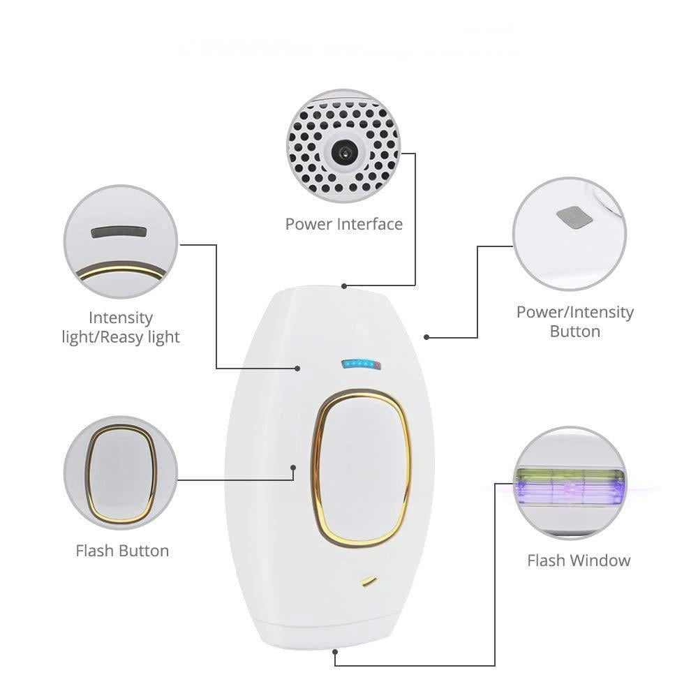 IPL Laser-Haarentfernungsgerät – Kompakt & Für den Heimgebrauch
