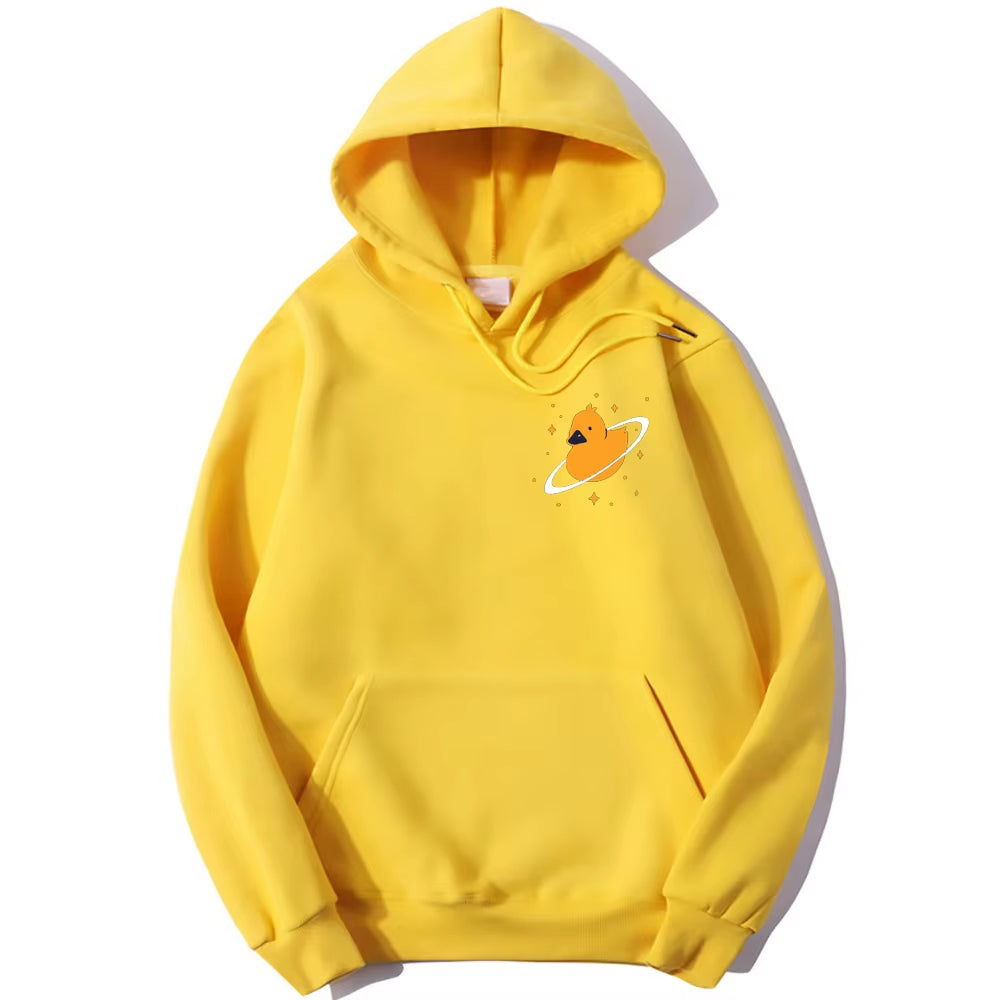 Quackity Fashion Unisex Long Sleeve Hooded Sweatshirts - Casual Streetwear Dream SMP Printed Hoodies for Men and Women