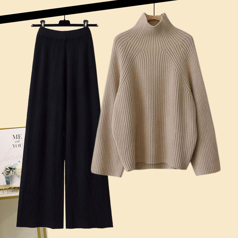 Plus-size women's fall/winter suits