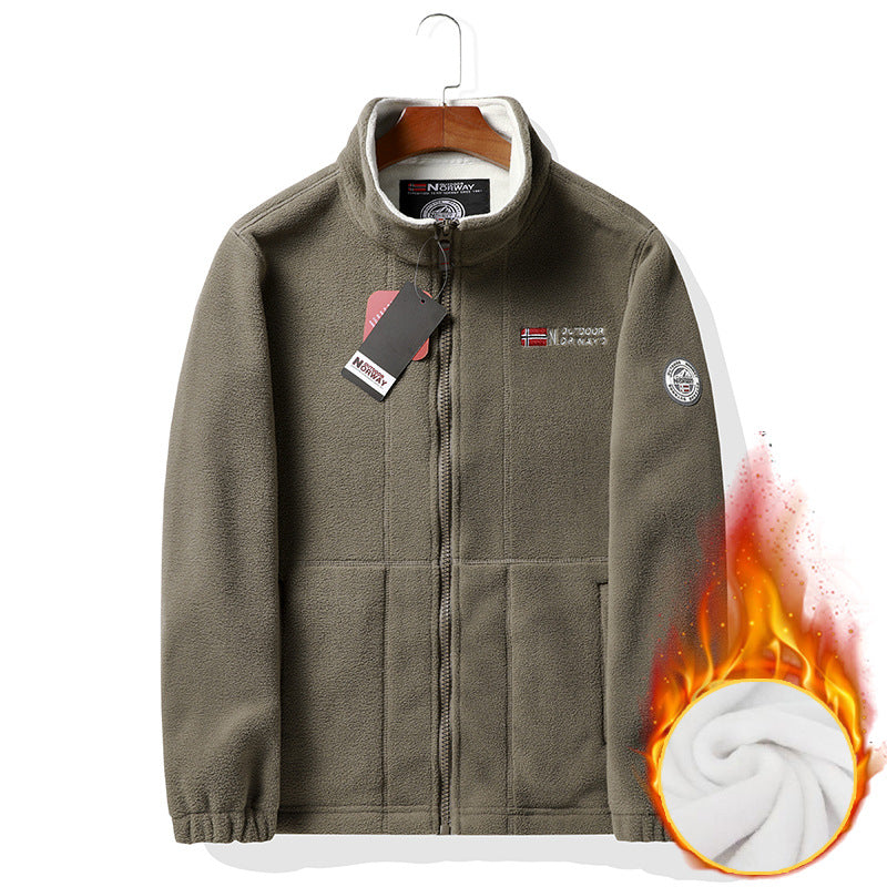 Double-sided Polar Fleece Jacket