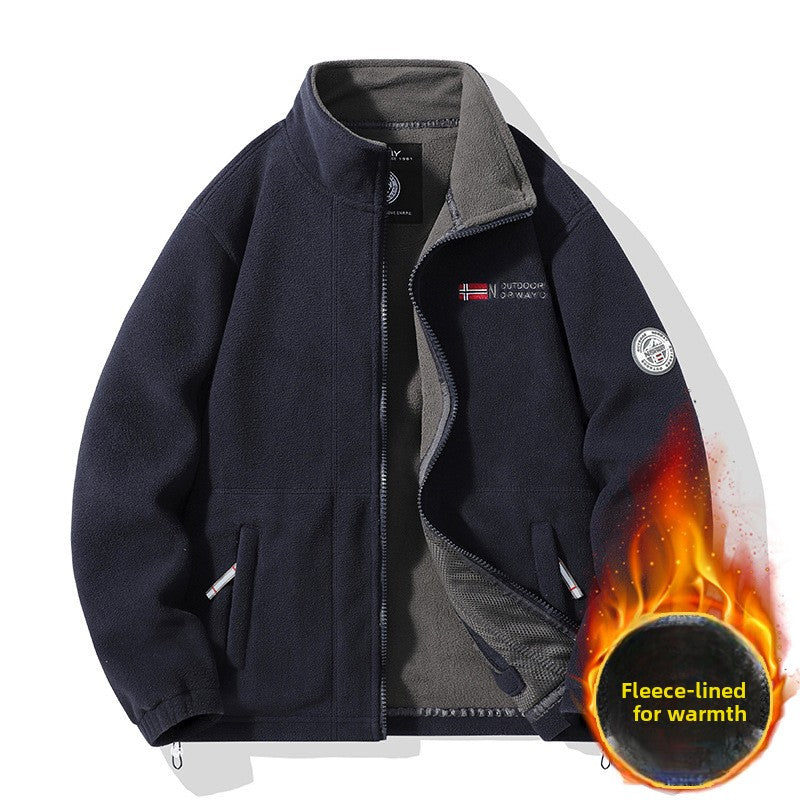 Double-sided Polar Fleece Jacket