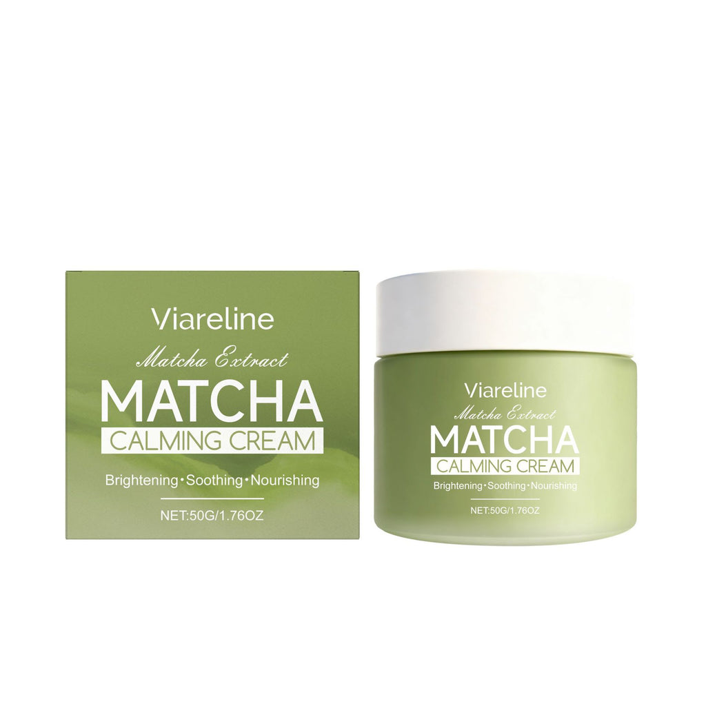 🌿 Viareline Matcha Calming Cream – Beruhigende &amp; Nährende Gesichtscreme