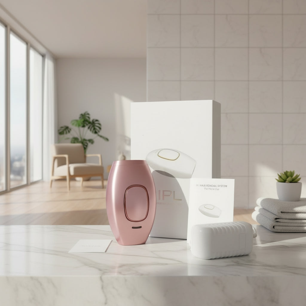 IPL Laser-Haarentfernungsgerät – Kompakt & Für den Heimgebrauch